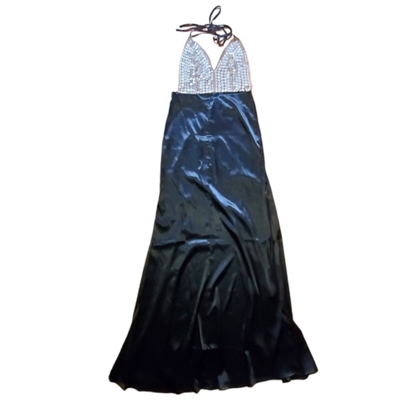 NWT FASHION NOVA diamonds forever embellished maxi dress - Picture 9 of 15